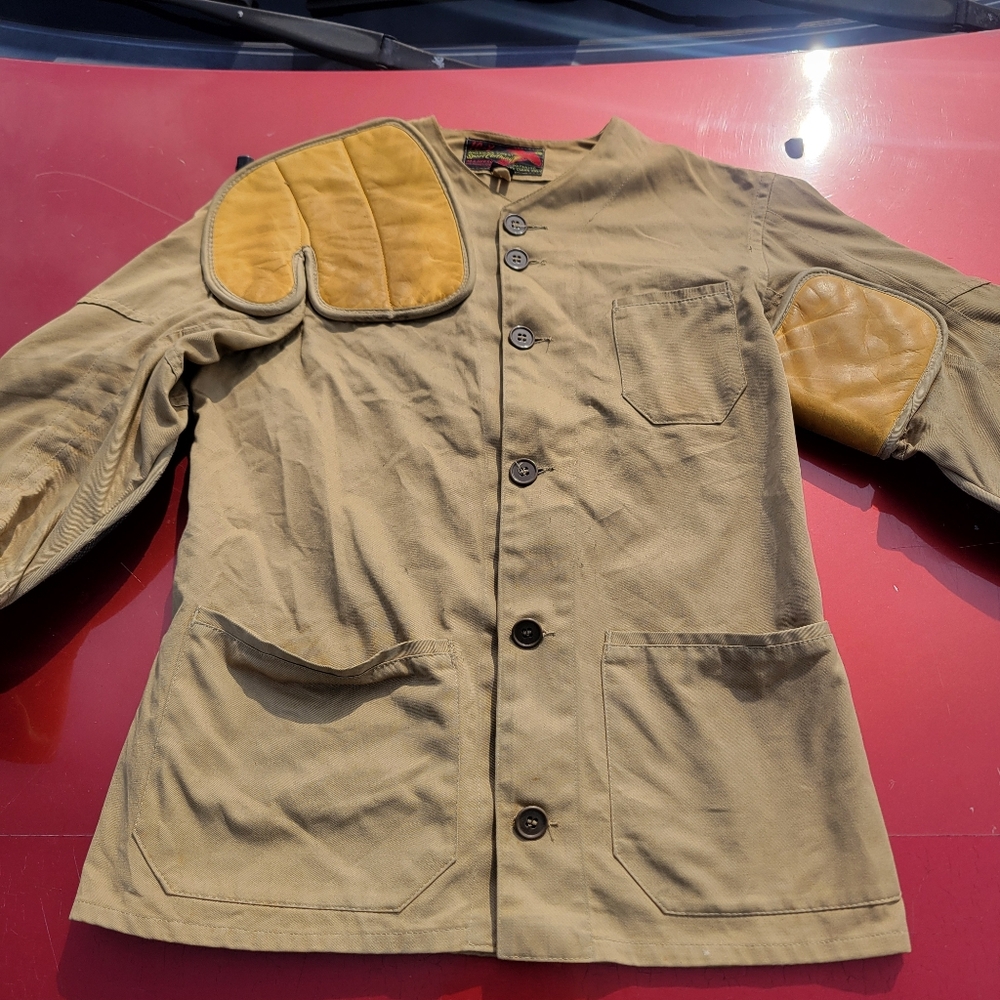 Vintage Jacket Size 40 10X Competition USA Sport Hunting Patches Utility Vtg